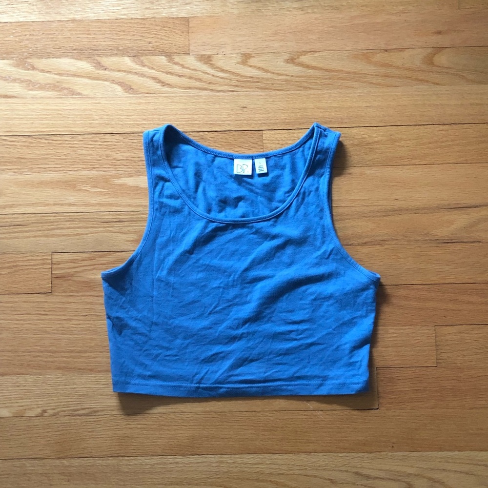NORDSTROM BP BLUE CROP TOP